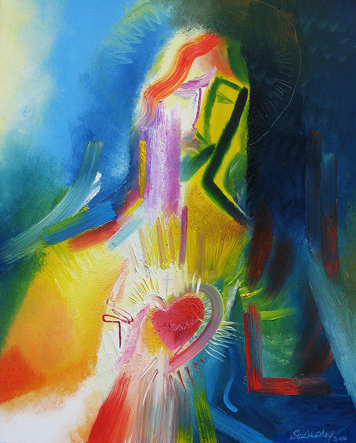 “The Sacred Heart of Jesus” ~2010, Stephen B. Whatley